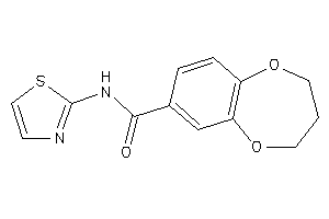 N-thiazol-2-yl-3,4-dihydro-2H-1,5-benzodioxepine-7-carboxamide