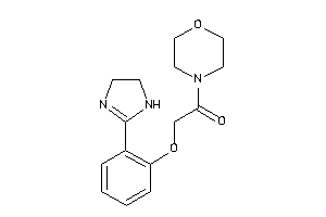 2-[2-(2-imidazolin-2-yl)phenoxy]-1-morpholino-ethanone