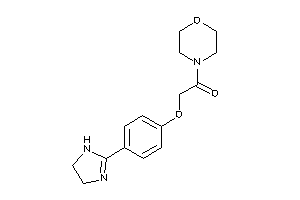 2-[4-(2-imidazolin-2-yl)phenoxy]-1-morpholino-ethanone