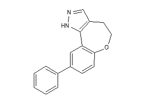 9-phenyl-4,5-dihydro-1H-[1]benzoxepino[5,4-c]pyrazole