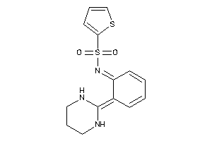 N-(6-hexahydropyrimidin-2-ylidenecyclohexa-2,4-dien-1-ylidene)thiophene-2-sulfonamide