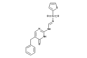 N-(5-benzyl-6-keto-1H-pyrimidin-2-yl)-N'-(2-thienylsulfonyl)formamidine