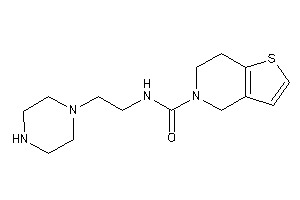 N-(2-piperazinoethyl)-6,7-dihydro-4H-thieno[3,2-c]pyridine-5-carboxamide