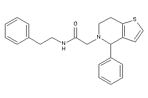 N-phenethyl-2-(4-phenyl-6,7-dihydro-4H-thieno[3,2-c]pyridin-5-yl)acetamide