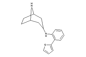 8-azabicyclo[3.2.1]octan-3-yl-[2-(2-thienyl)phenyl]amine