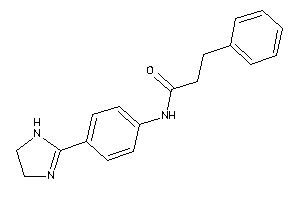 N-[4-(2-imidazolin-2-yl)phenyl]-3-phenyl-propionamide