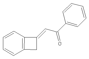 2-(7-bicyclo[4.2.0]octa-1(6),2,4-trienylidene)-1-phenyl-ethanone