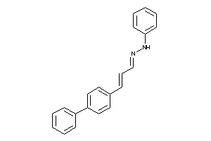 Phenyl-[3-(4-phenylphenyl)prop-2-enylideneamino]amine