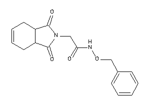 N-benzoxy-2-(1,3-diketo-3a,4,7,7a-tetrahydroisoindol-2-yl)acetamide