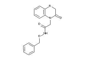 N-benzoxy-2-(3-keto-1,4-benzothiazin-4-yl)acetamide