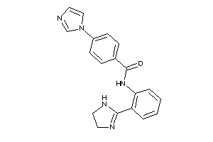 N-[2-(2-imidazolin-2-yl)phenyl]-4-imidazol-1-yl-benzamide