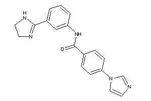 N-[3-(2-imidazolin-2-yl)phenyl]-4-imidazol-1-yl-benzamide