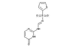 N-(6-keto-1H-pyrimidin-2-yl)-N'-(2-thienylsulfonyl)formamidine