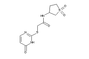 N-(1,1-diketothiolan-3-yl)-2-[(6-keto-1H-pyrimidin-2-yl)thio]acetamide