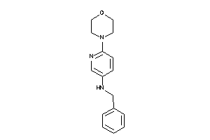 Benzyl-(6-morpholino-3-pyridyl)amine
