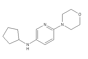 Image of Cyclopentyl-(6-morpholino-3-pyridyl)amine