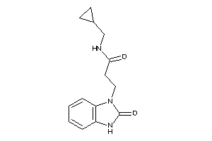 N-(cyclopropylmethyl)-3-(2-keto-3H-benzimidazol-1-yl)propionamide