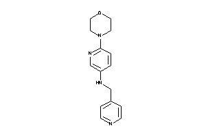 (6-morpholino-3-pyridyl)-(4-pyridylmethyl)amine