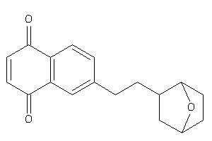 6-[2-(7-oxabicyclo[2.2.1]heptan-5-yl)ethyl]-1,4-naphthoquinone