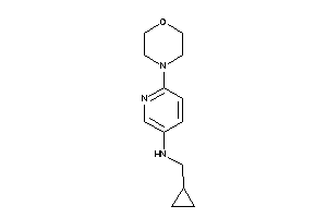 Cyclopropylmethyl-(6-morpholino-3-pyridyl)amine