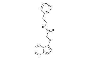 N-phenethyl-2-([1,2,4]triazolo[4,3-a]pyridin-3-ylthio)acetamide