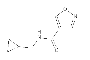 N-(cyclopropylmethyl)isoxazole-4-carboxamide