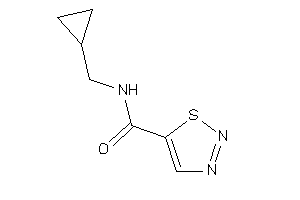 N-(cyclopropylmethyl)thiadiazole-5-carboxamide