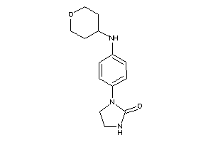 1-[4-(tetrahydropyran-4-ylamino)phenyl]-2-imidazolidinone