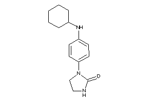 1-[4-(cyclohexylamino)phenyl]-2-imidazolidinone
