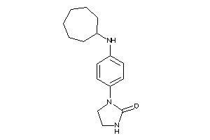 1-[4-(cycloheptylamino)phenyl]-2-imidazolidinone