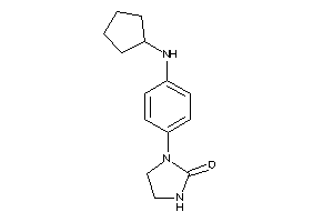 1-[4-(cyclopentylamino)phenyl]-2-imidazolidinone
