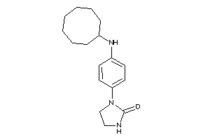 1-[4-(cyclooctylamino)phenyl]-2-imidazolidinone