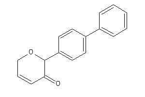 6-(4-phenylphenyl)-2H-pyran-5-one