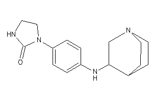 1-[4-(quinuclidin-3-ylamino)phenyl]-2-imidazolidinone