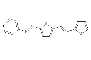 [2-[2-(2-furyl)vinyl]thiazol-5-yl]-phenyl-diazene