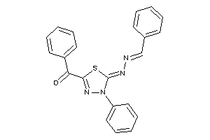 [5-(benzalhydrazono)-4-phenyl-1,3,4-thiadiazol-2-yl]-phenyl-methanone