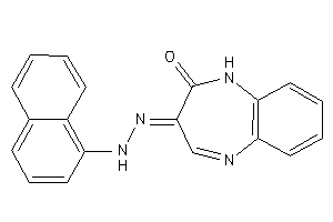 3-(1-naphthylhydrazono)-1H-1,5-benzodiazepin-2-one