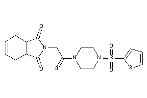 2-[2-keto-2-[4-(2-thienylsulfonyl)piperazino]ethyl]-3a,4,7,7a-tetrahydroisoindole-1,3-quinone