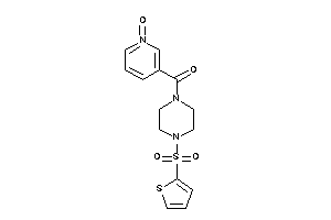 (1-keto-3-pyridyl)-[4-(2-thienylsulfonyl)piperazino]methanone