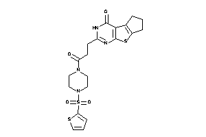 [3-keto-3-[4-(2-thienylsulfonyl)piperazino]propyl]BLAHone