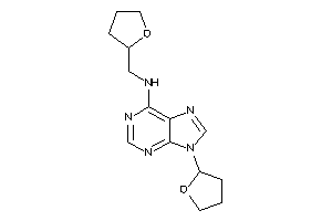 Tetrahydrofurfuryl-[9-(tetrahydrofuryl)purin-6-yl]amine