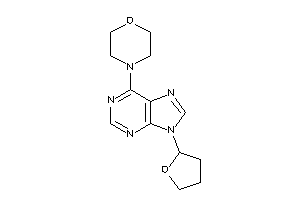 4-[9-(tetrahydrofuryl)purin-6-yl]morpholine