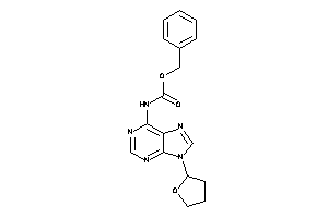 N-[9-(tetrahydrofuryl)purin-6-yl]carbamic Acid Benzyl Ester