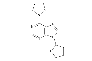 Image of 2-[9-(tetrahydrofuryl)purin-6-yl]isothiazolidine
