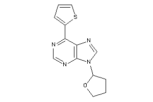 9-(tetrahydrofuryl)-6-(2-thienyl)purine