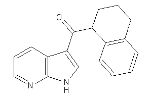 1H-pyrrolo[2,3-b]pyridin-3-yl(tetralin-1-yl)methanone