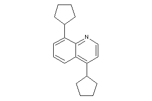 4,8-dicyclopentylquinoline