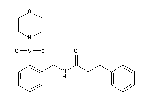 N-(2-morpholinosulfonylbenzyl)-3-phenyl-propionamide