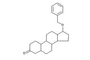 Image of 17-benzoxy-1,2,4,5,6,7,8,9,10,11,12,13,14,15,16,17-hexadecahydrocyclopenta[a]phenanthren-3-one