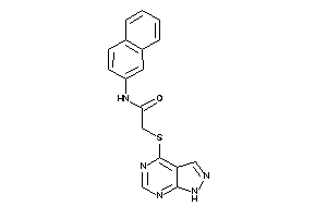 N-(2-naphthyl)-2-(1H-pyrazolo[3,4-d]pyrimidin-4-ylthio)acetamide